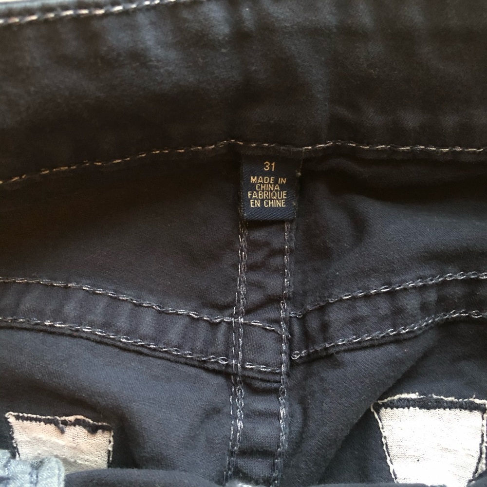 Navy True Religion Chino-style Pants - Picture 7 of 7